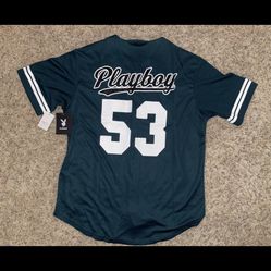 Jersey NWT Hunter Green Playboy Graphic Baseball size limited edition sz XXL