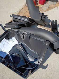 Husqvarna grass catcher leaf bagger