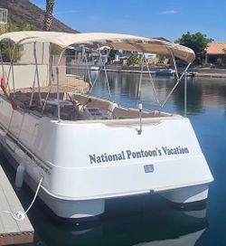1989 Electra craft  Pontoon