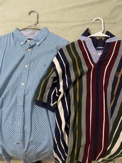2 Tommy Hilfiger Dress Shirts