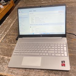 Hp Laptop 15” Ryzen 3 -8GB- 240 SSD - WIN 11 $250