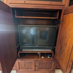Original Ethan Allen Entertainment Center