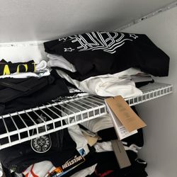 All designer Shirts (Amiri, Balenciaga, Burberry, Fendi, God Speed, Mixed Emotions, Chrome Hearts)