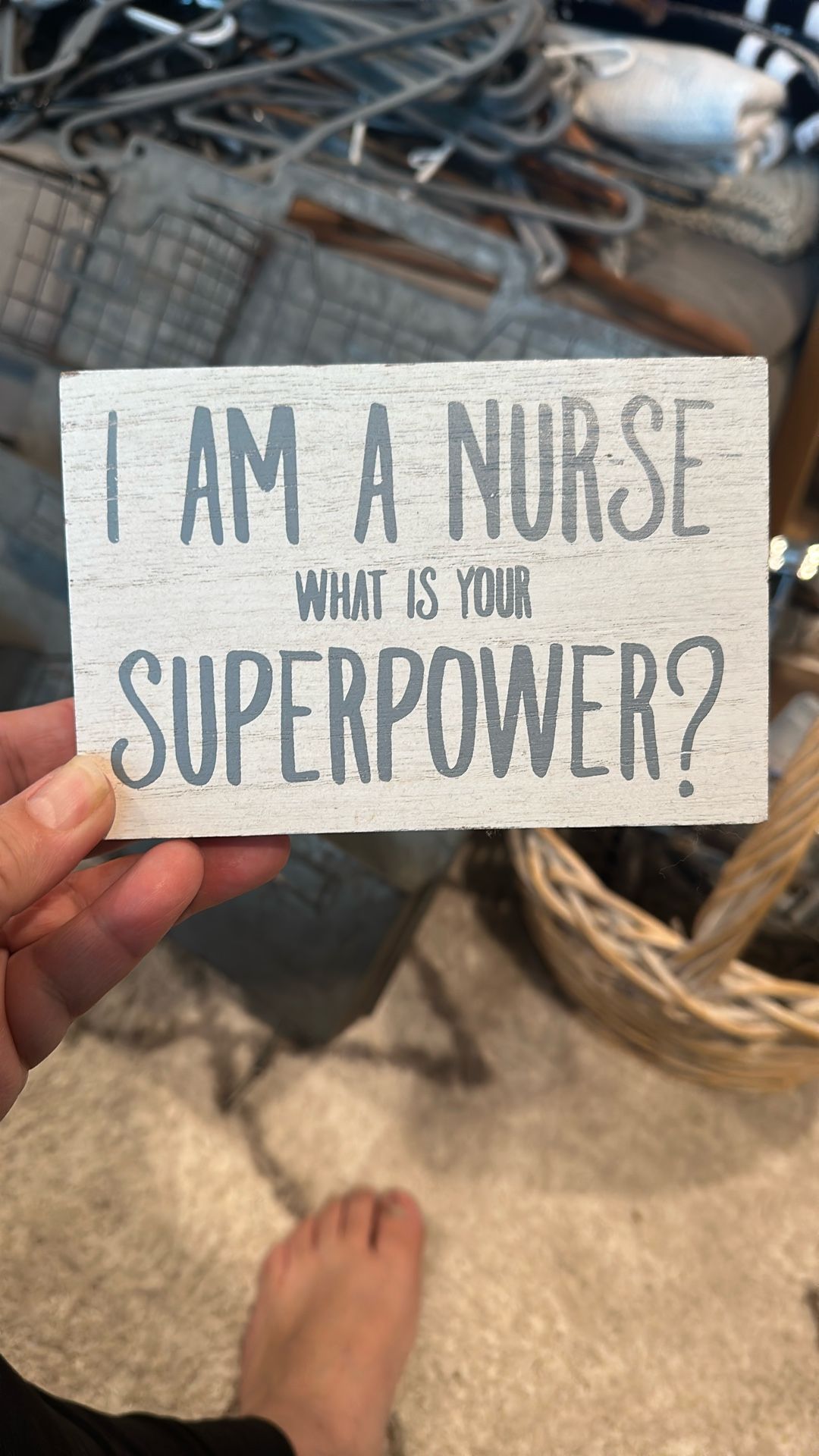 Home Decir Sign Never Used Just Stored