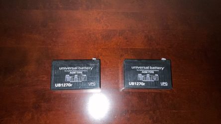 12v battery 7ah brand new ($20 each) (works for razor go kart)