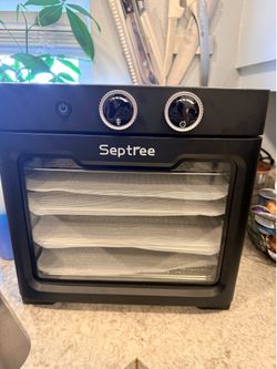 Septree 8 tray food dehydrator