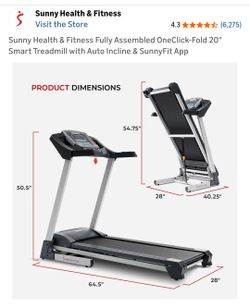 Treadmill, Sunny T7515 | Excellent Condition