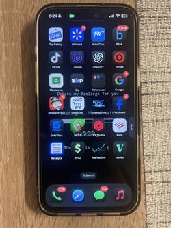iPhone 16 Plus With Tik Tok And CapCut