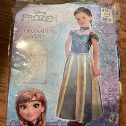 Disney frozen coronation Anna size small
