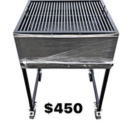 Asador Nuevo De Carbon I Tanvien Ai De Gas Nuevo/ Bbq Grill Heavy Duty 20x24 Charcoal And We Also Make Gas Grills  