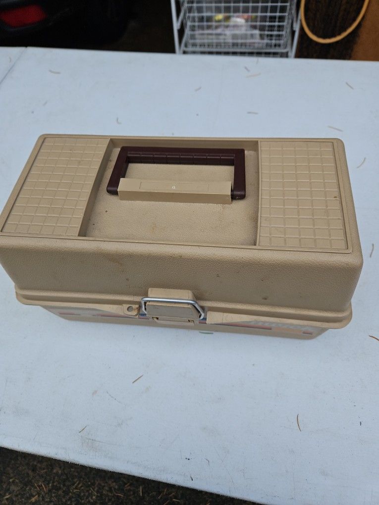 Fishing Salmon Tackle Box 