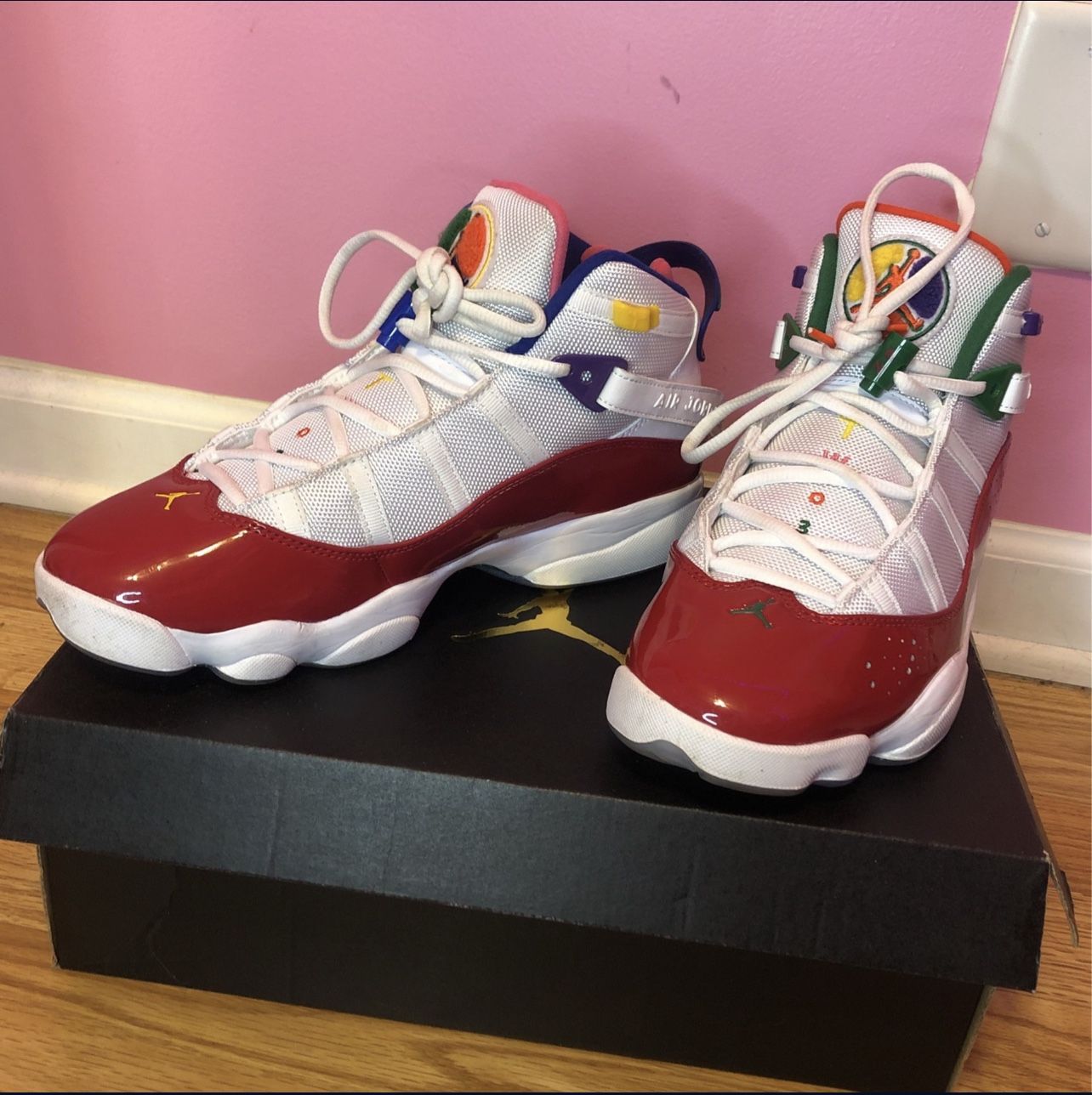 Jordan rings multicolor