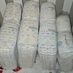 Diapers Newborn, Size 1, Size 2 