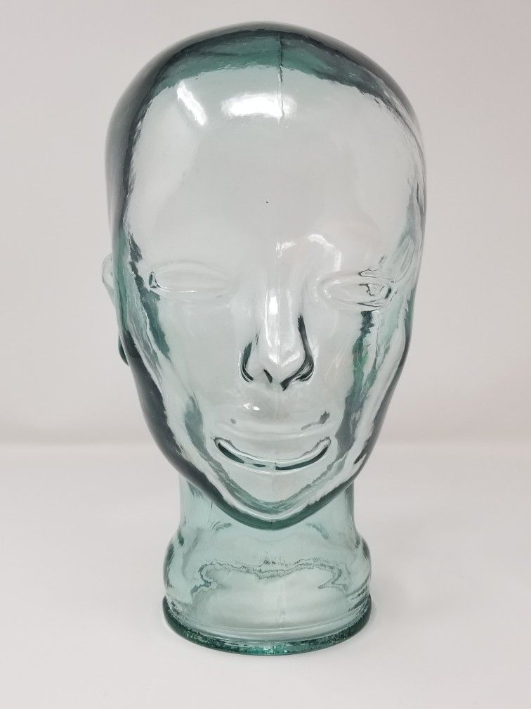 Vintage Glass Mannequin Head