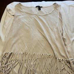 Forever 21 Fringed Tank Top