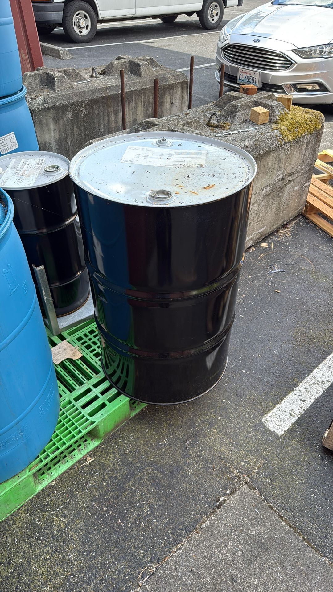 Metal Barrel, Metal Drum 55 Gallon
