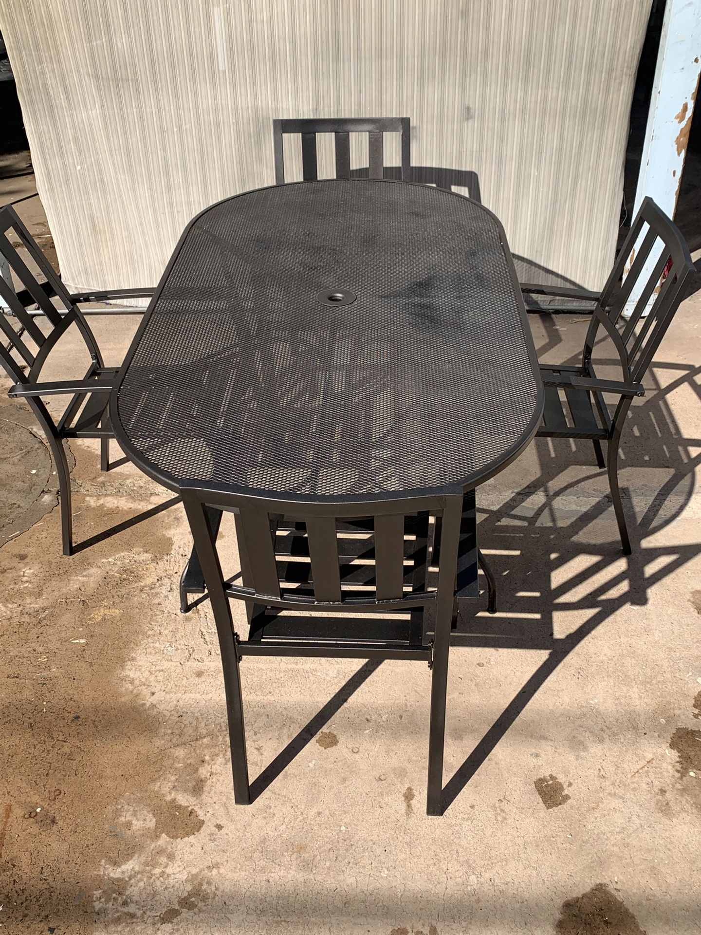 Beautiful Nice Metal Patio Furniture Hampton Bay For Sale