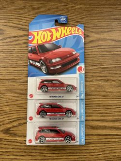 Hot wheels 92 Honda civic EF J import 2023