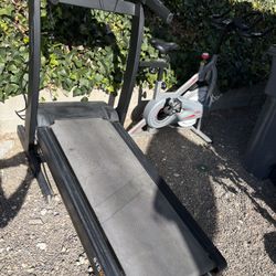 Treadmill & Spinning Bike