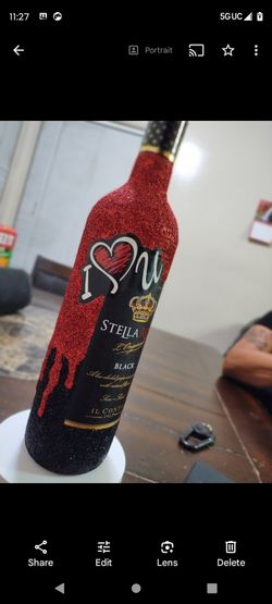 Customized Glitter Bottles For Valentine's Day❤️😍🥰