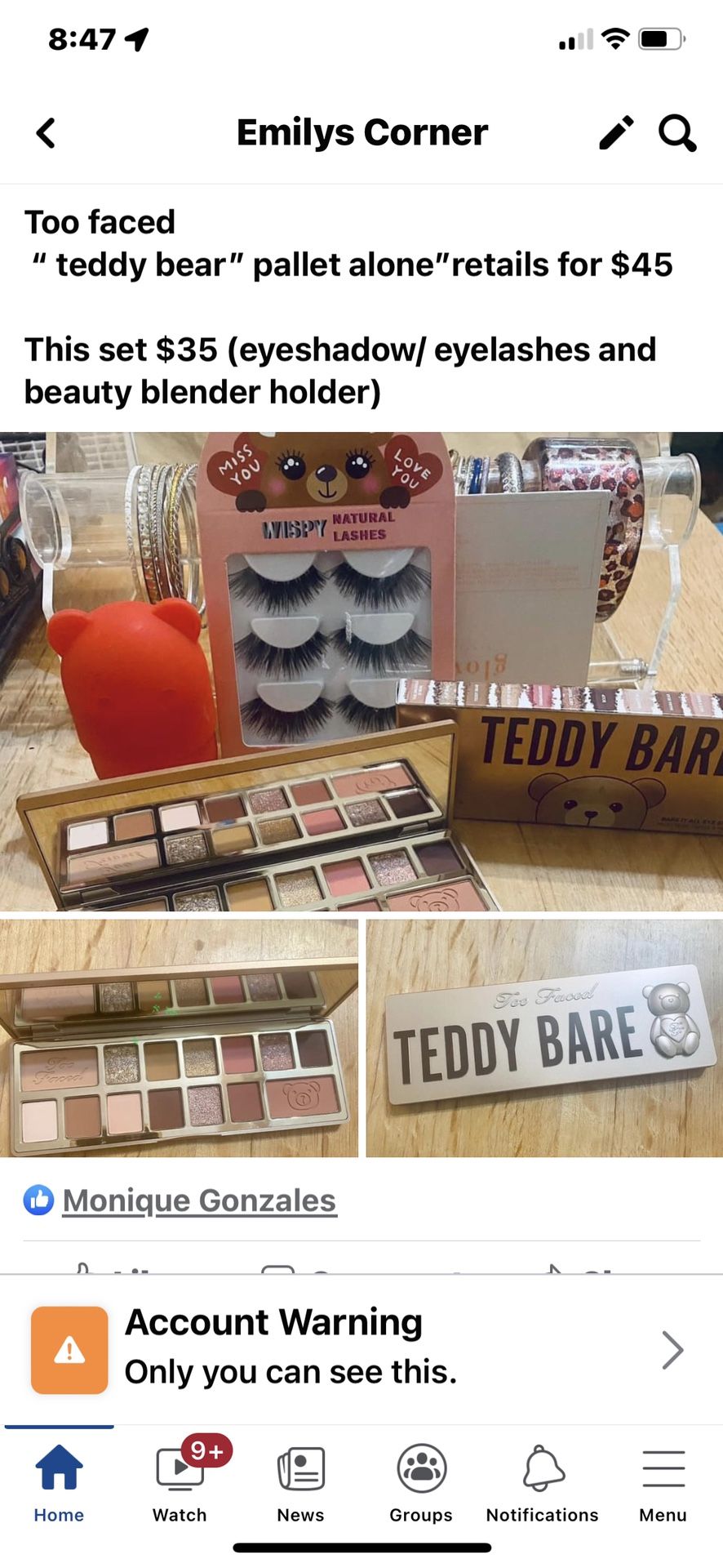 Too Faced Set Today Only $30