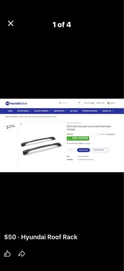 Hyundai OEM Roof Rack