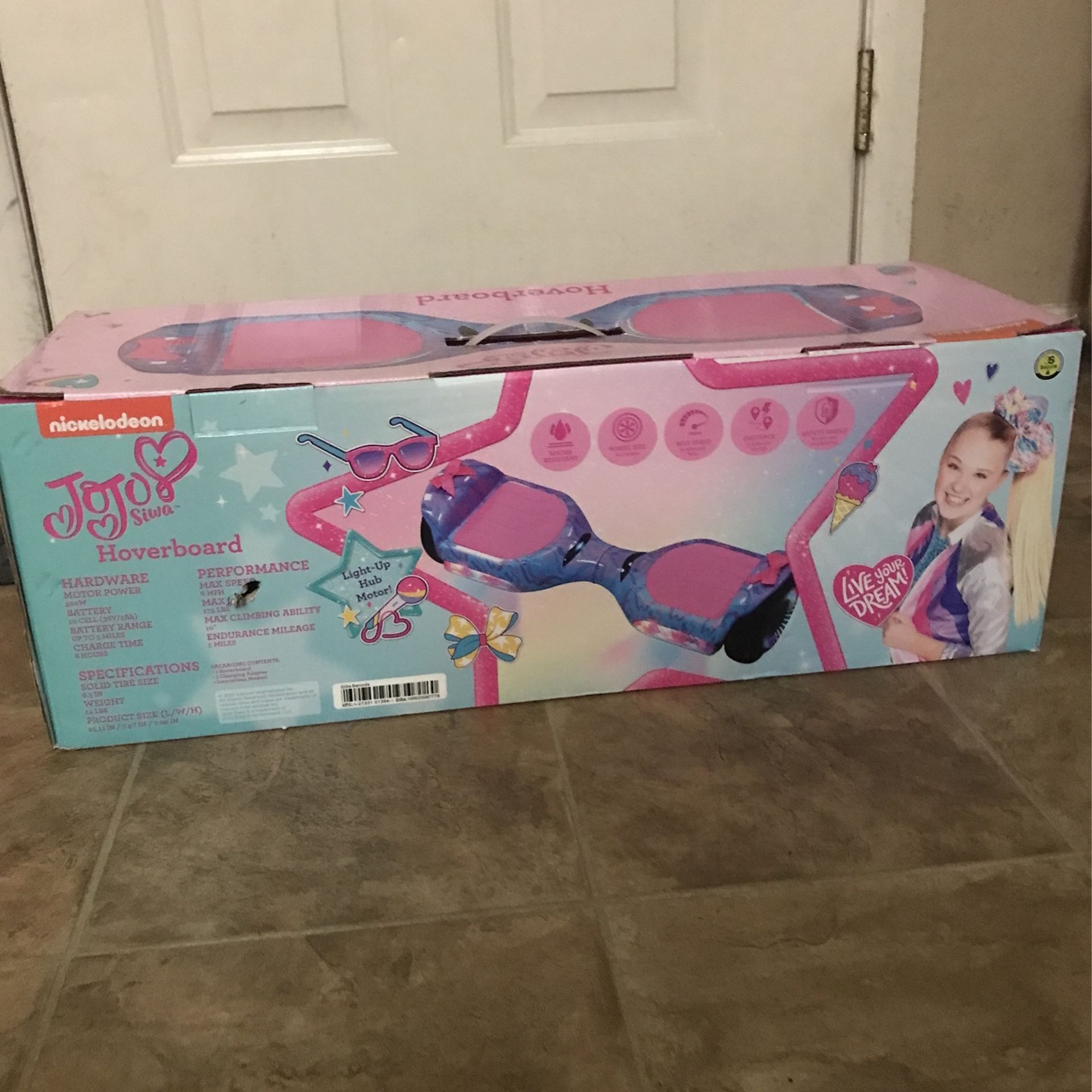 Jojo siwa hoverboard nickelodeon hotsell