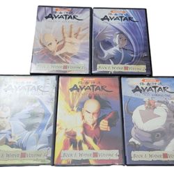 Nickelodeon AVATAR The Last Airbender Book 1 Volume 1-5 DVD