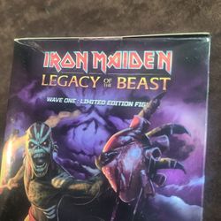 $80 Iron Maiden Legacy Of The Beast Wave One Shaman Eddie Figure, Limited Edition