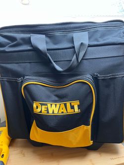 DeWalt Rolling Tool Bag with Wheels & Telescoping Handle - Excellent Condition