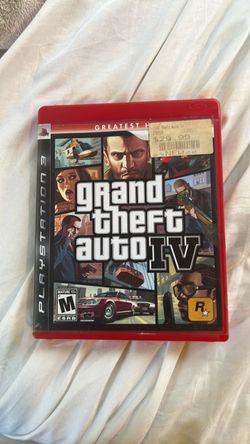 grand theft auto 4 PS3 used