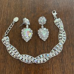 Earrings And Bracelet Set