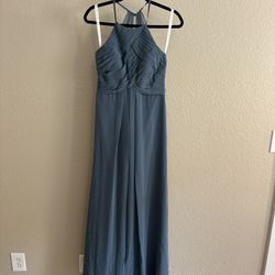 Dusty Blue Dress