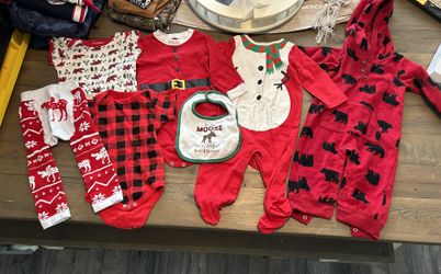 Toddler Christmas Clothing Lot