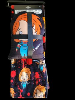 Chucky Plush Throw & Pillow Set