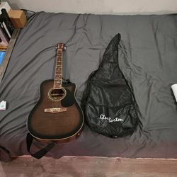 Glen Burton Electric Acoustic Guitar