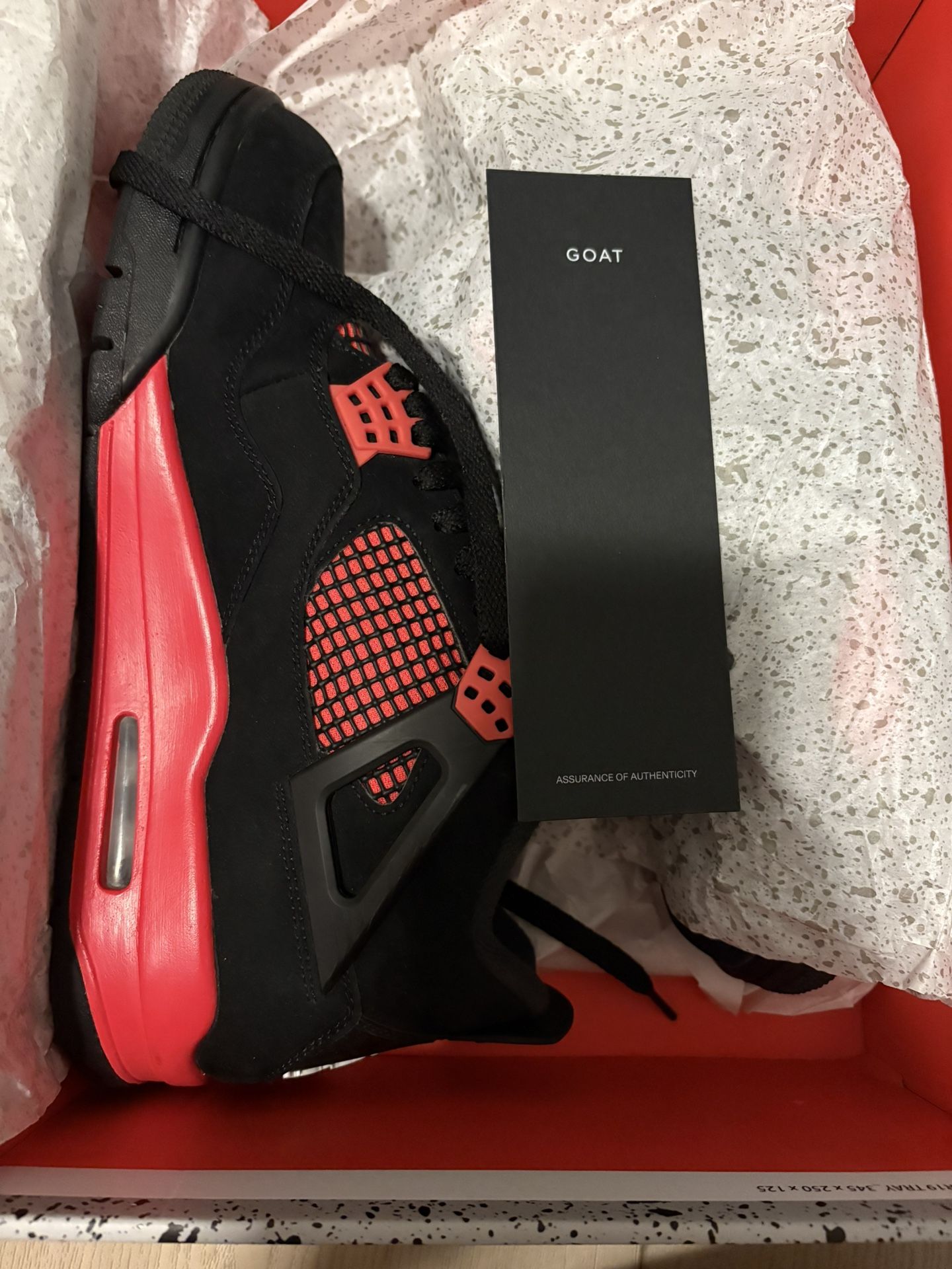 Jordan 4 Red Thunders