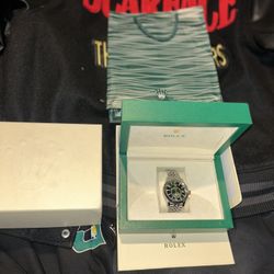 Green Face Rolex 