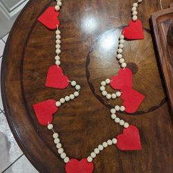 Valentine's Day Garland, $4, Good Condition 