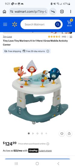 Tiny Love Tiny Mariners 4-in-1 Here I Grow Mobile Activity Center $85