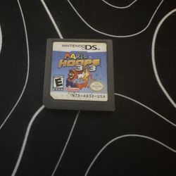 MARIO HOOPS 3on3! AUTHENTIC 3DS CARTRIDGE