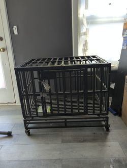 Large Steel Dog cage