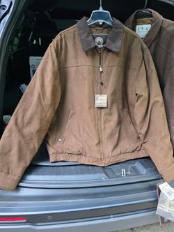Weatherproof Men's Brown Zip-Up Jacket