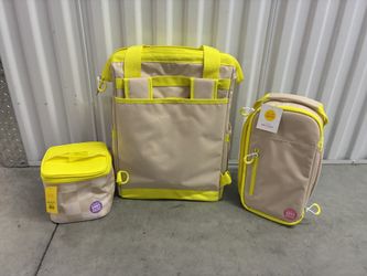 3 Coolers Mini Backpack And Bicycle Or Belt bag. 