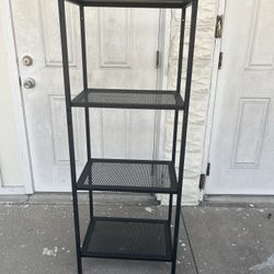 Metal And Wood Bookshelf