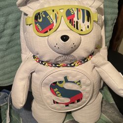 SHOW UP SHOW OUT MONEYBEAR TEDDYBEAR BACKPACK