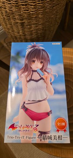 To Love-Ru Darkness Trio-Try-iT Mikan Yuuki Anime Figurine