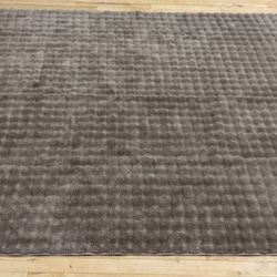 Bedsure Ultra Soft Bubble Flannel Area Rug /beige/6’ x 9’
