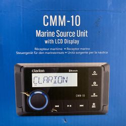 Clarion Cmm-10 Marine Stereo