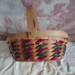 Red And Green Basket 